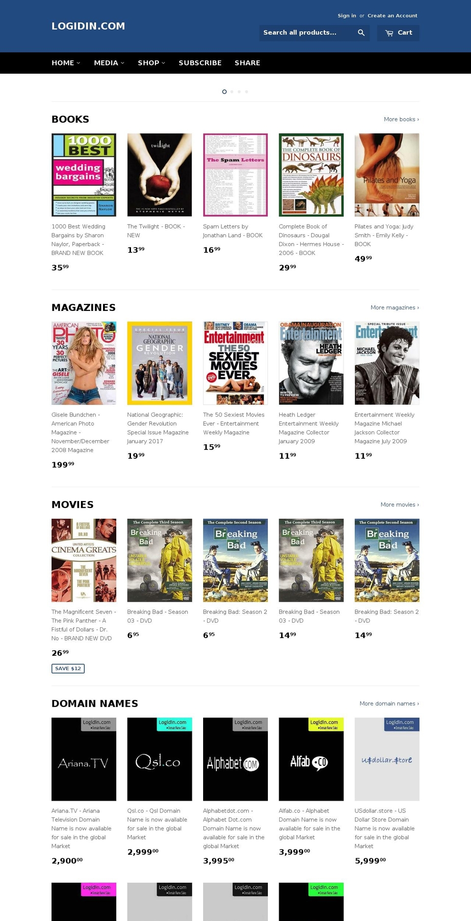 minmum.com shopify website screenshot