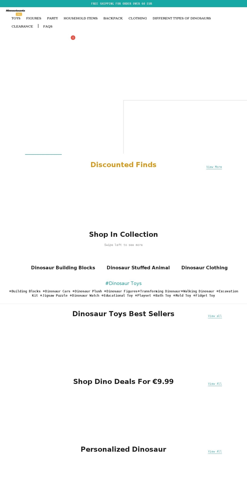 Tea--sections-ready Shopify theme site example minnesotasanta.com