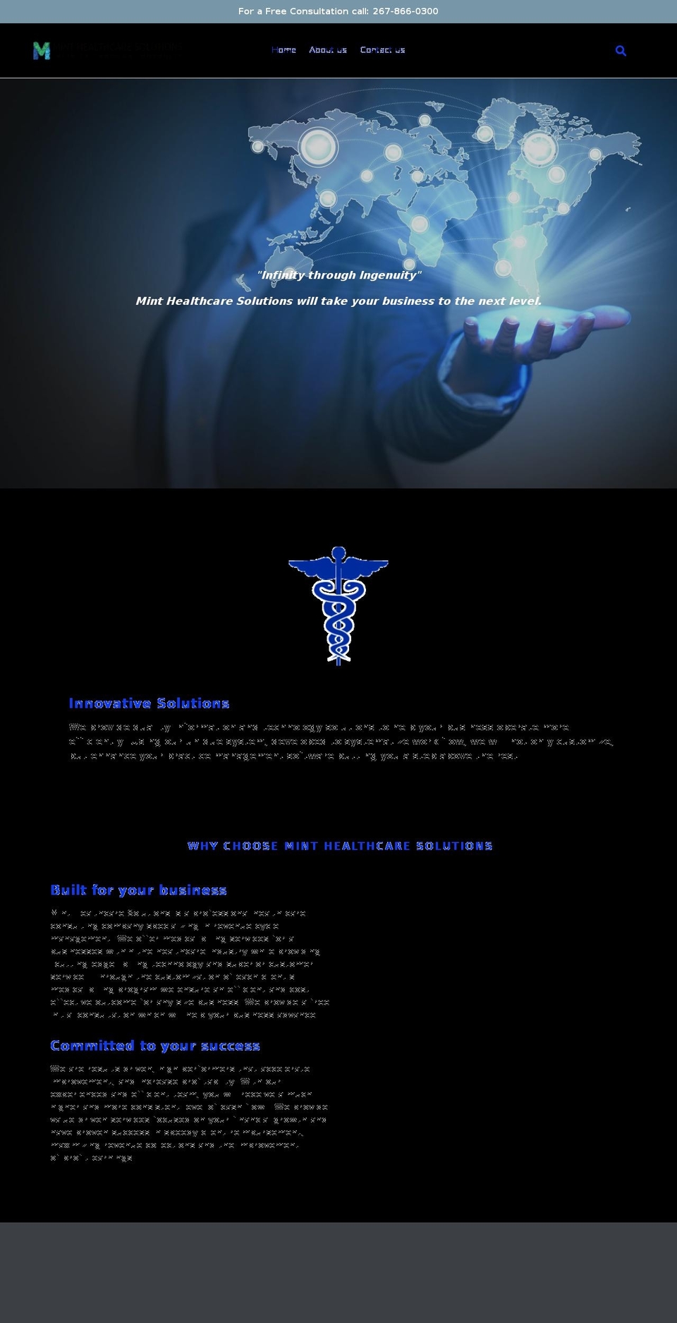 minthealthsolutions.com — Shopify storefront screenshot