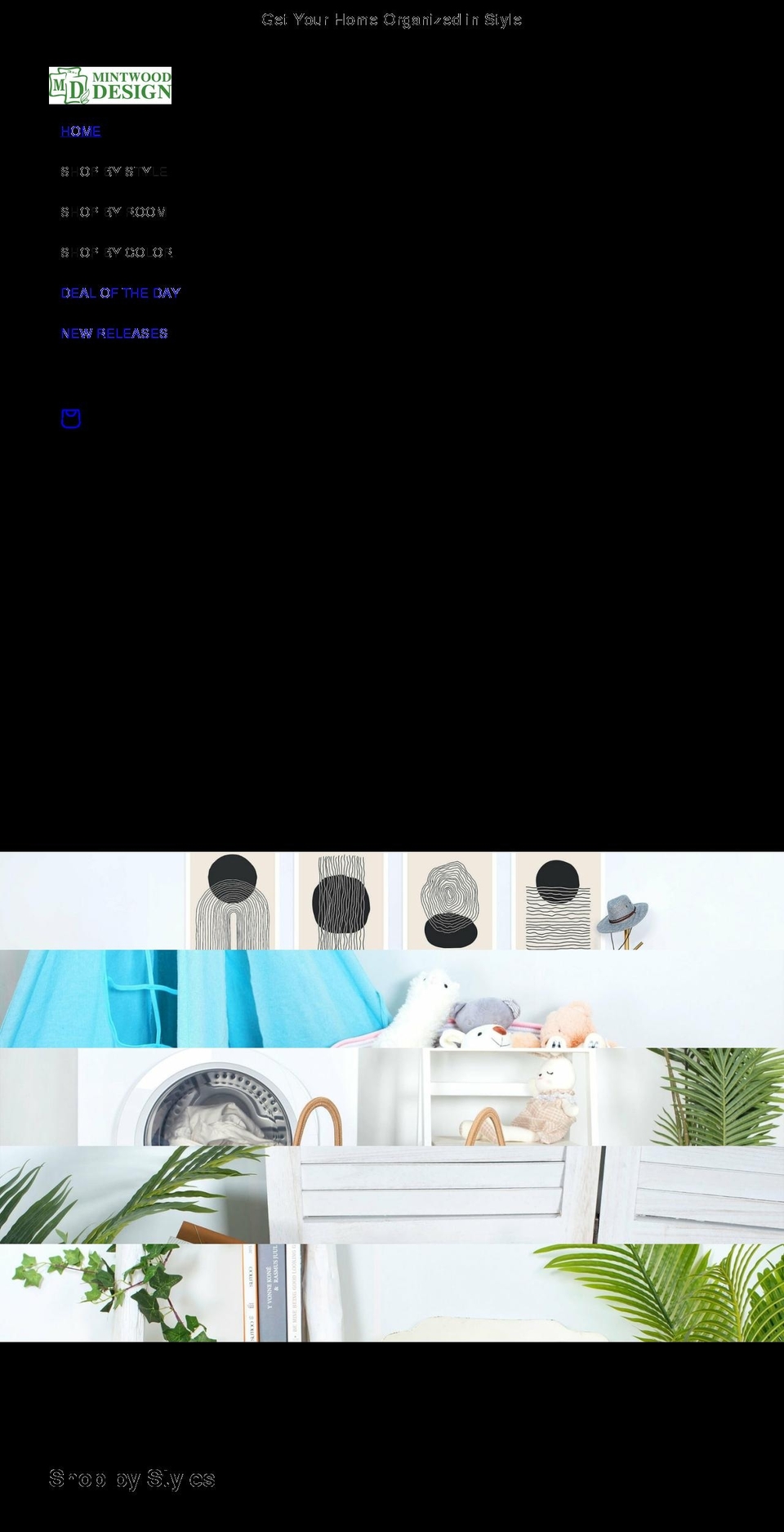 mintwooddesign.com shopify website screenshot