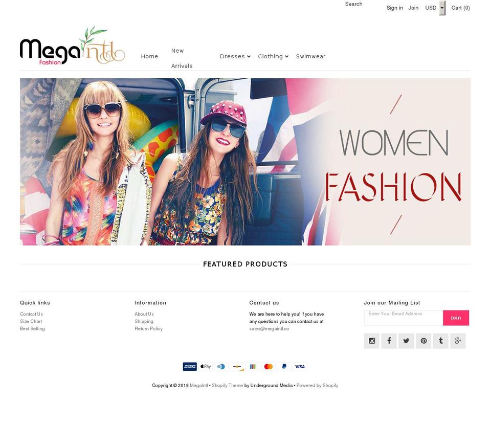 minxapparel.com shopify website screenshot