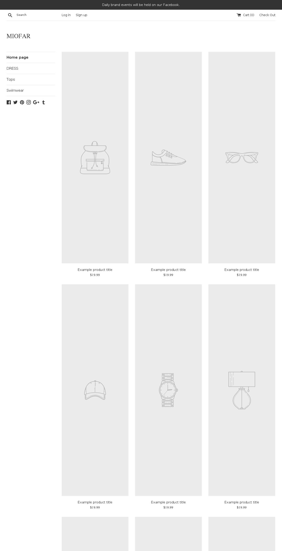 miofar.com — Shopify storefront screenshot