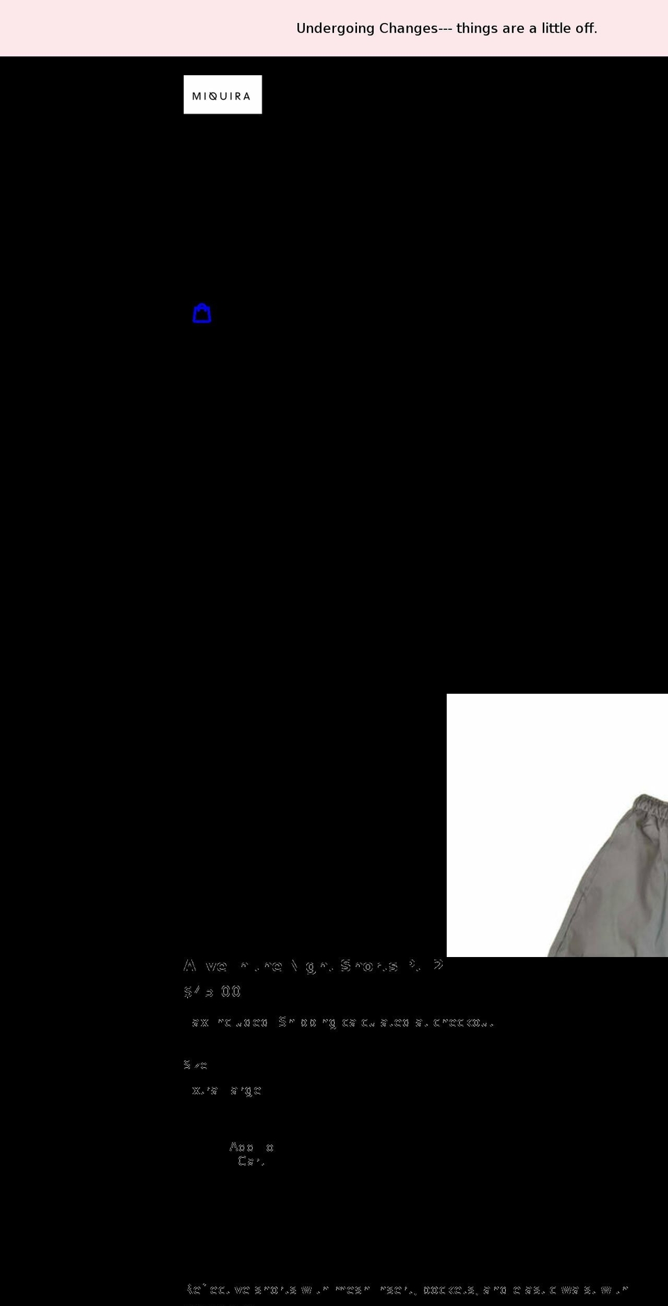 miquira.com shopify website screenshot