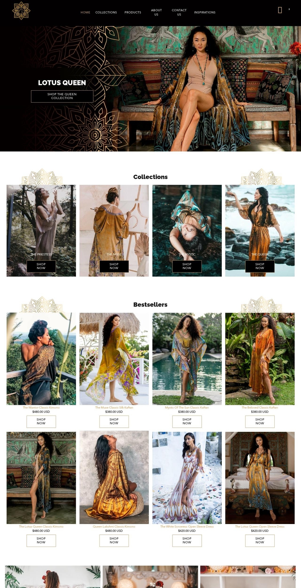 mira-maya.com shopify website screenshot