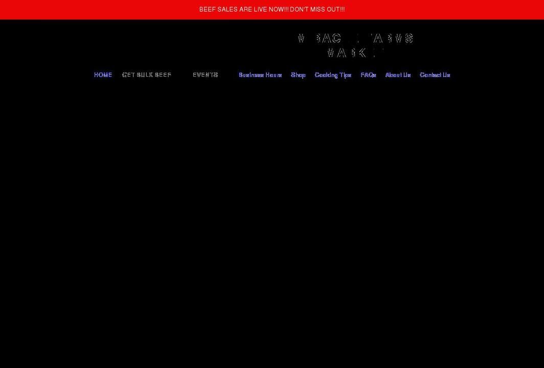 miraclefarmsmarket.com shopify website screenshot