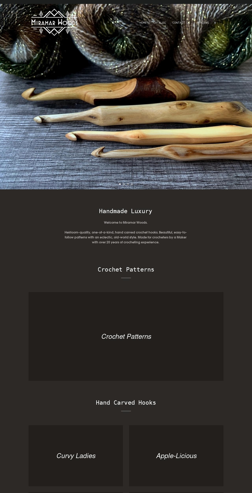 miramarwoods.com shopify website screenshot
