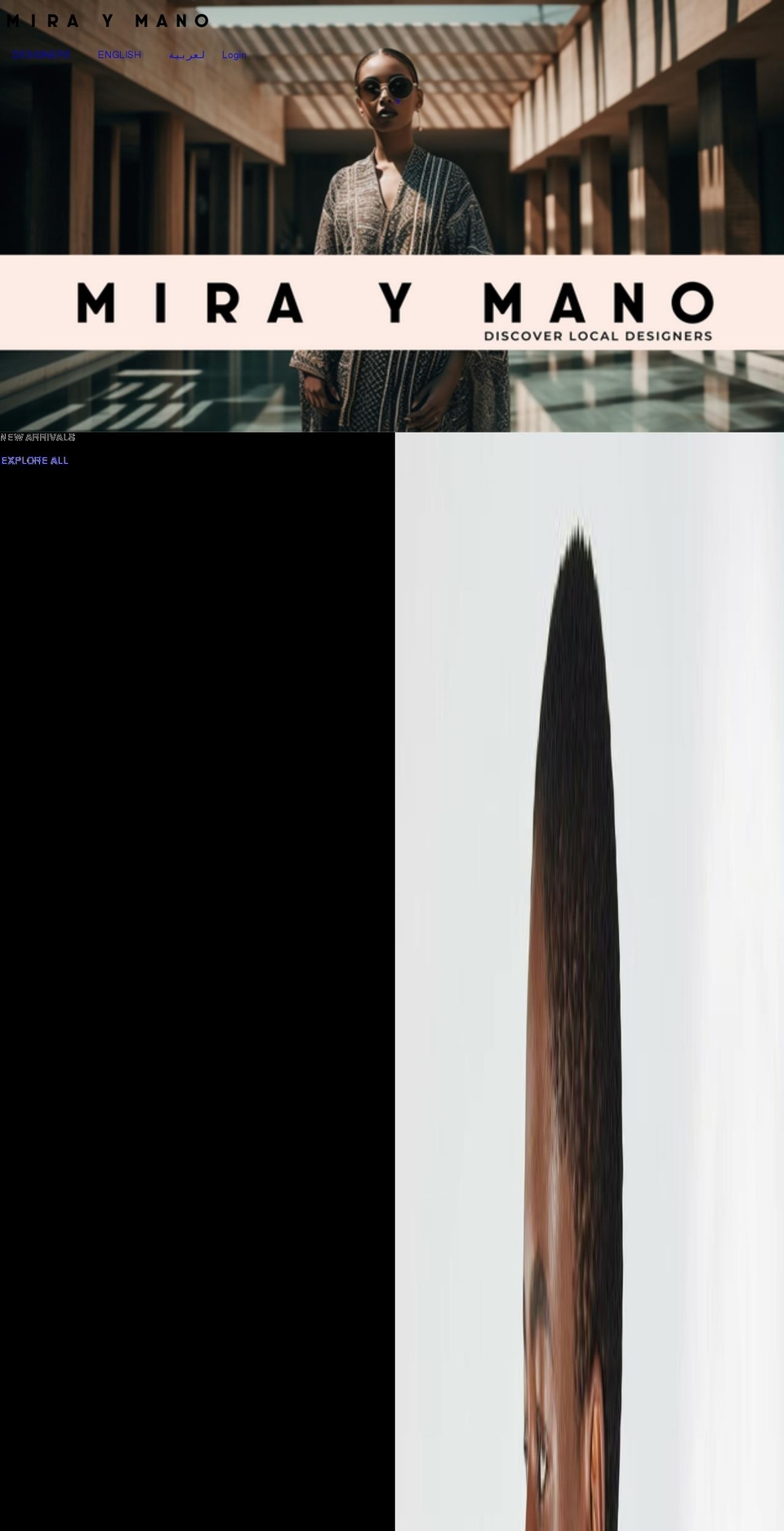 miraymano.com — Shopify storefront screenshot