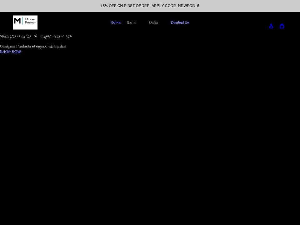 mireyaonline.com shopify website screenshot