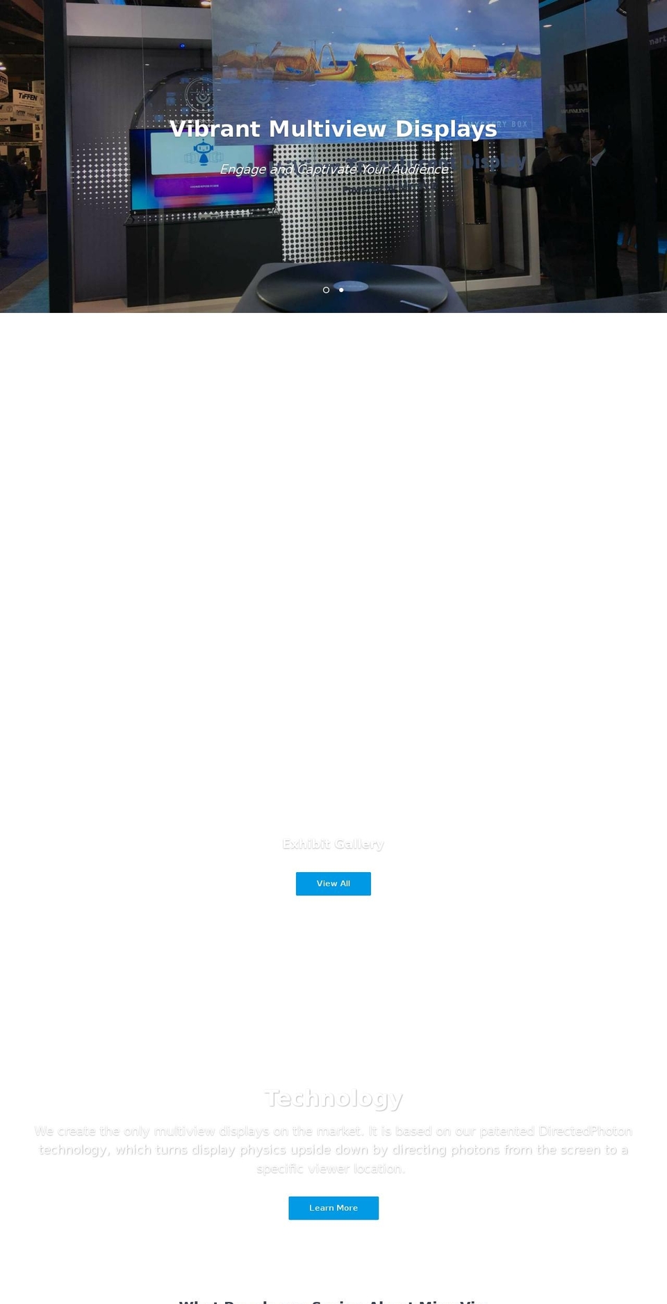 mirraviz.com shopify website screenshot