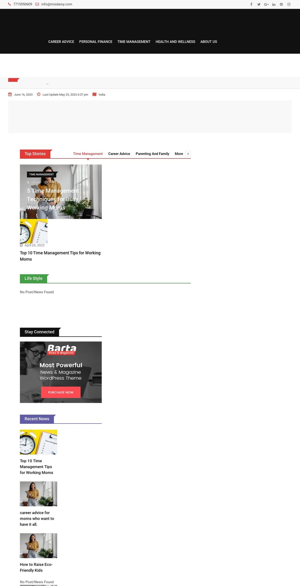 misdaisy.com shopify website screenshot