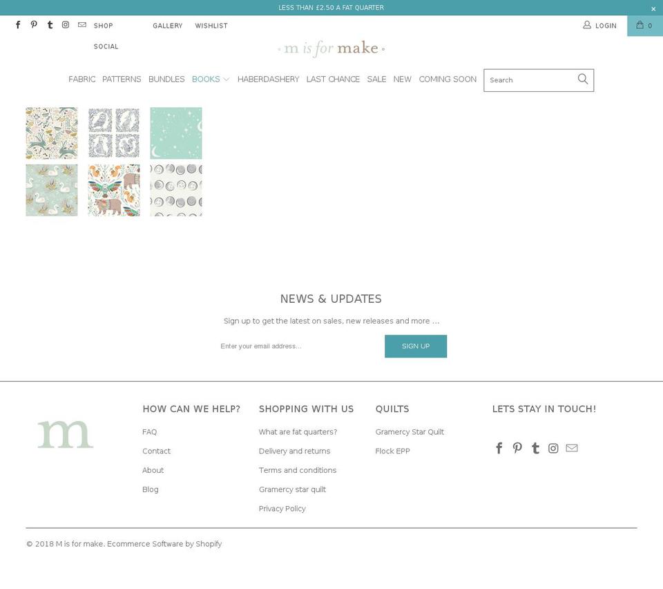 misformake.com shopify website screenshot