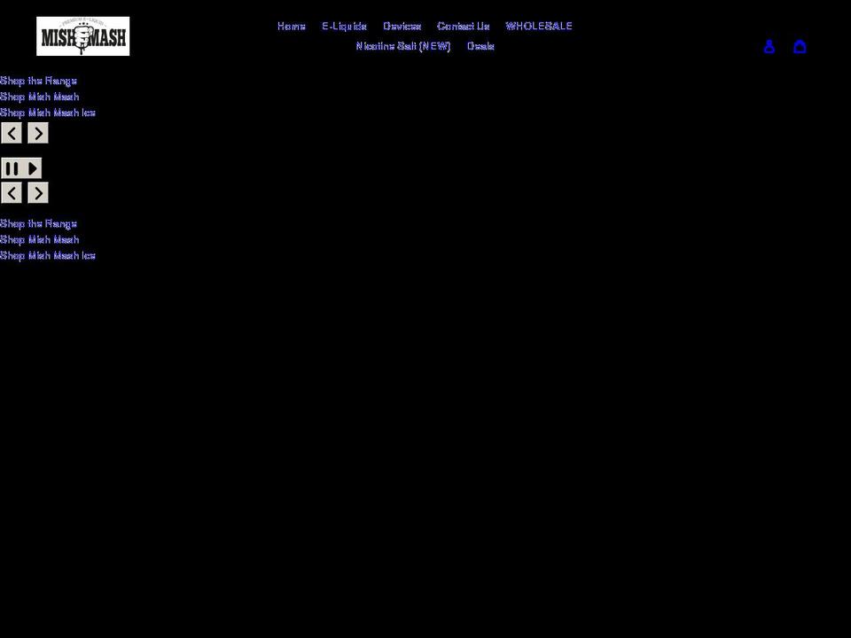 mishmashinc.co.uk shopify website screenshot