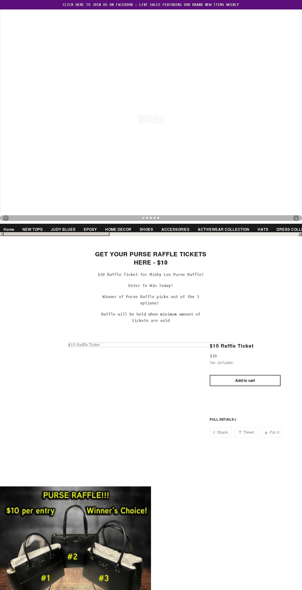 mishylee.com — Shopify storefront screenshot