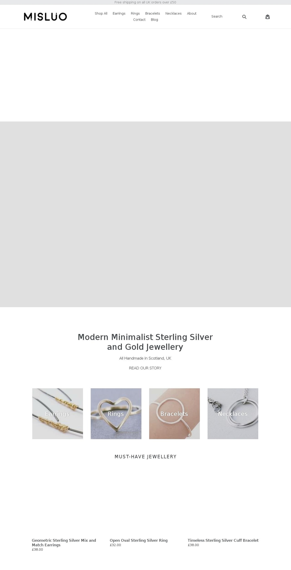 misluo.com — Shopify storefront screenshot