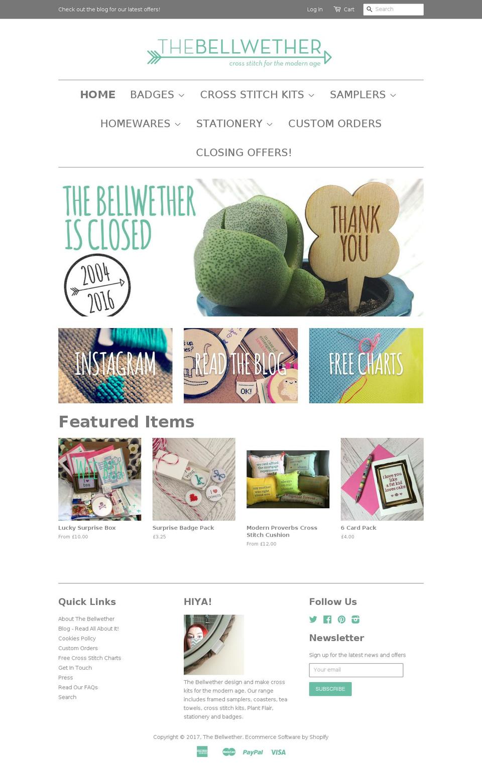 The Bellwether 2015 Shopify theme site example misofunky.net