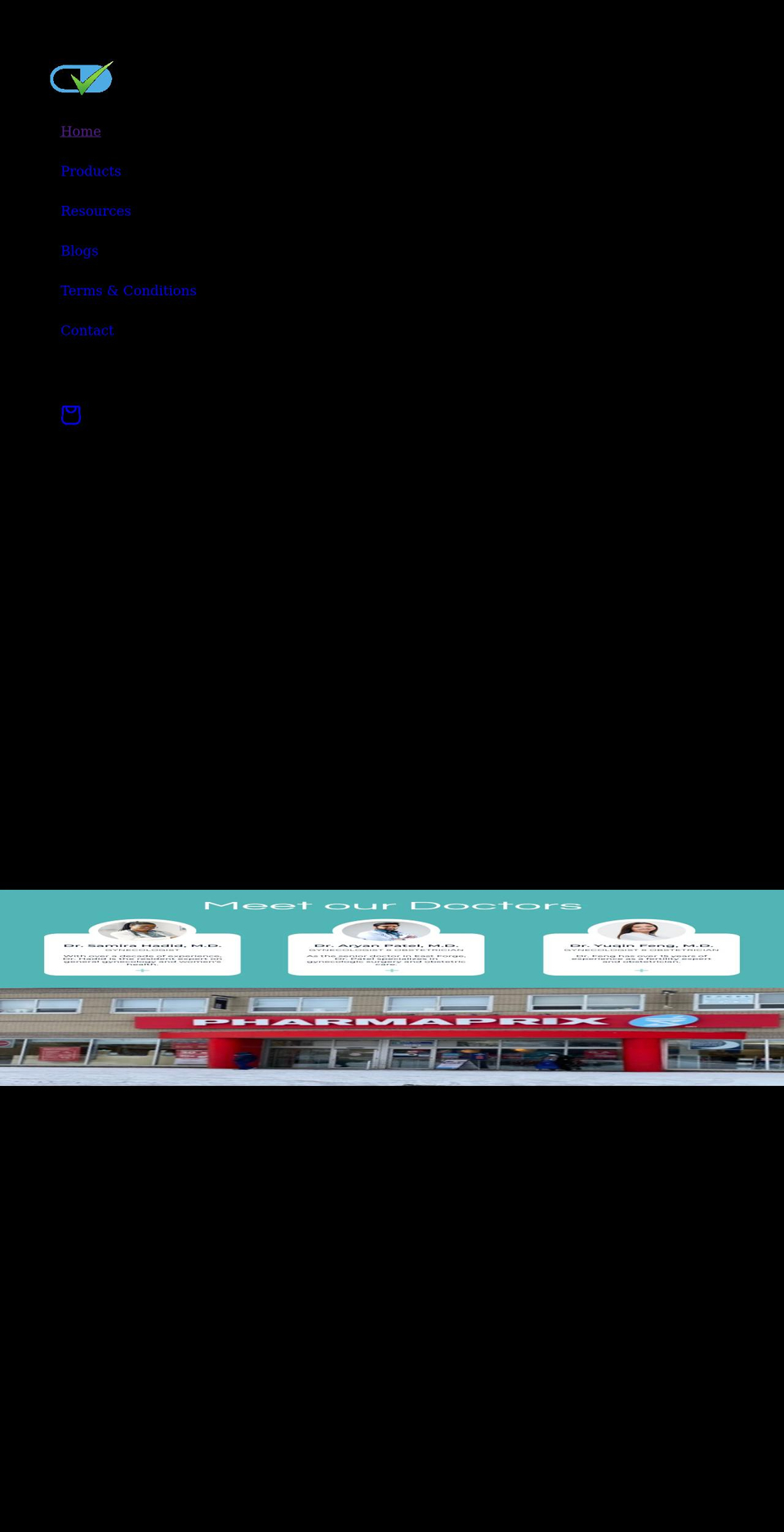 misoprostols.com shopify website screenshot