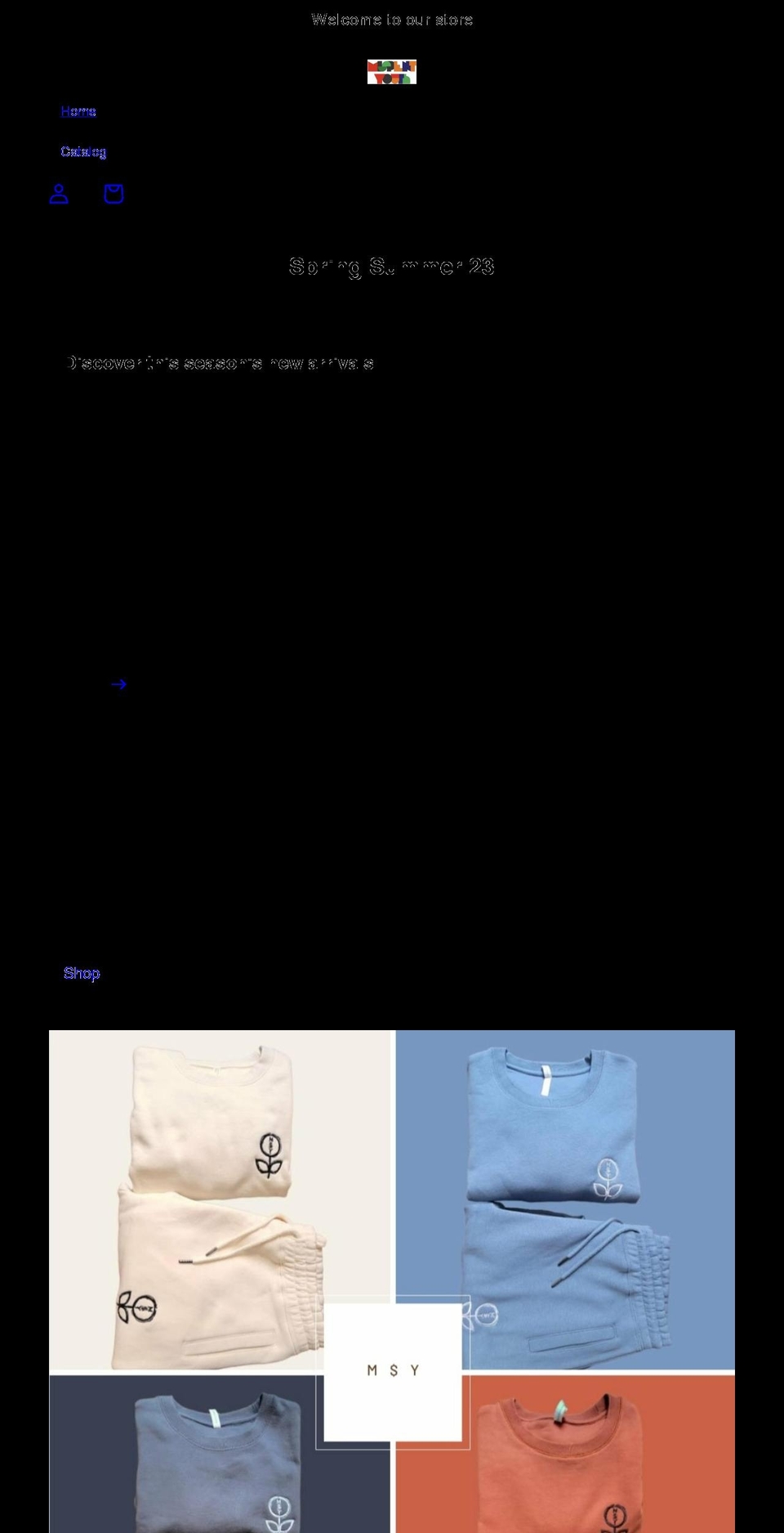 mispentyouth.net shopify website screenshot