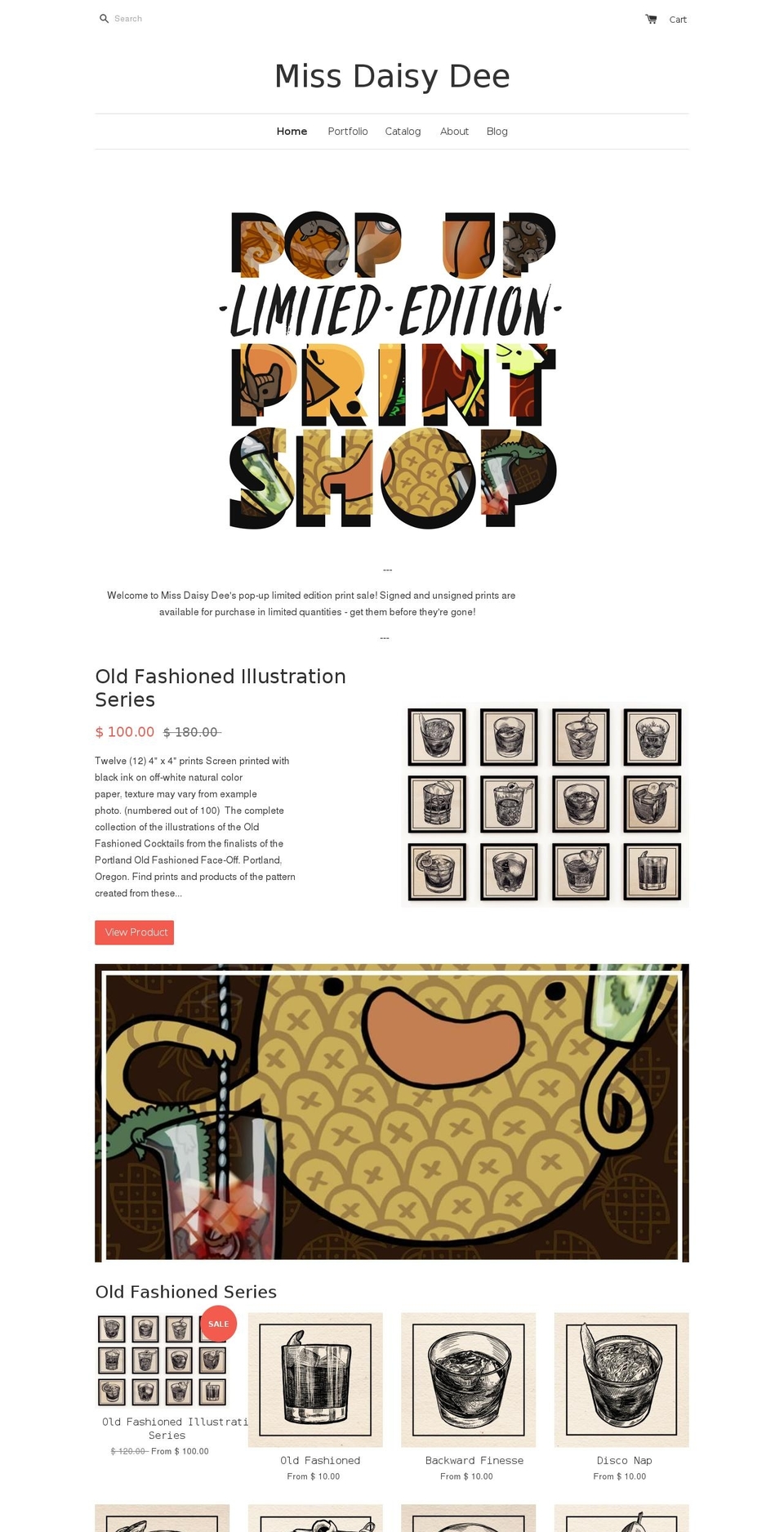 missdaisydee.com shopify website screenshot