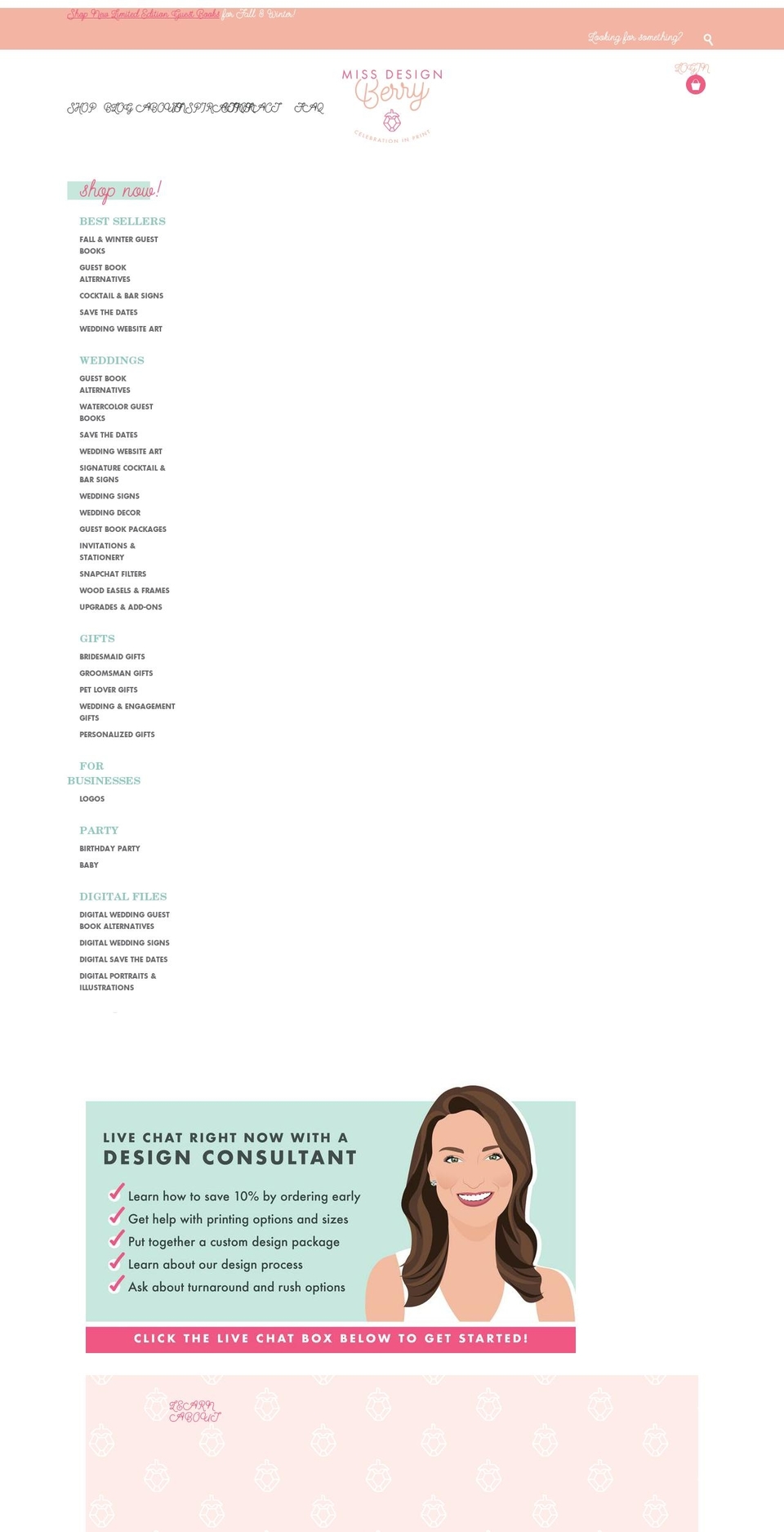 [#7866] Aeolidia - IS Shopify theme site example missdesignberry.com