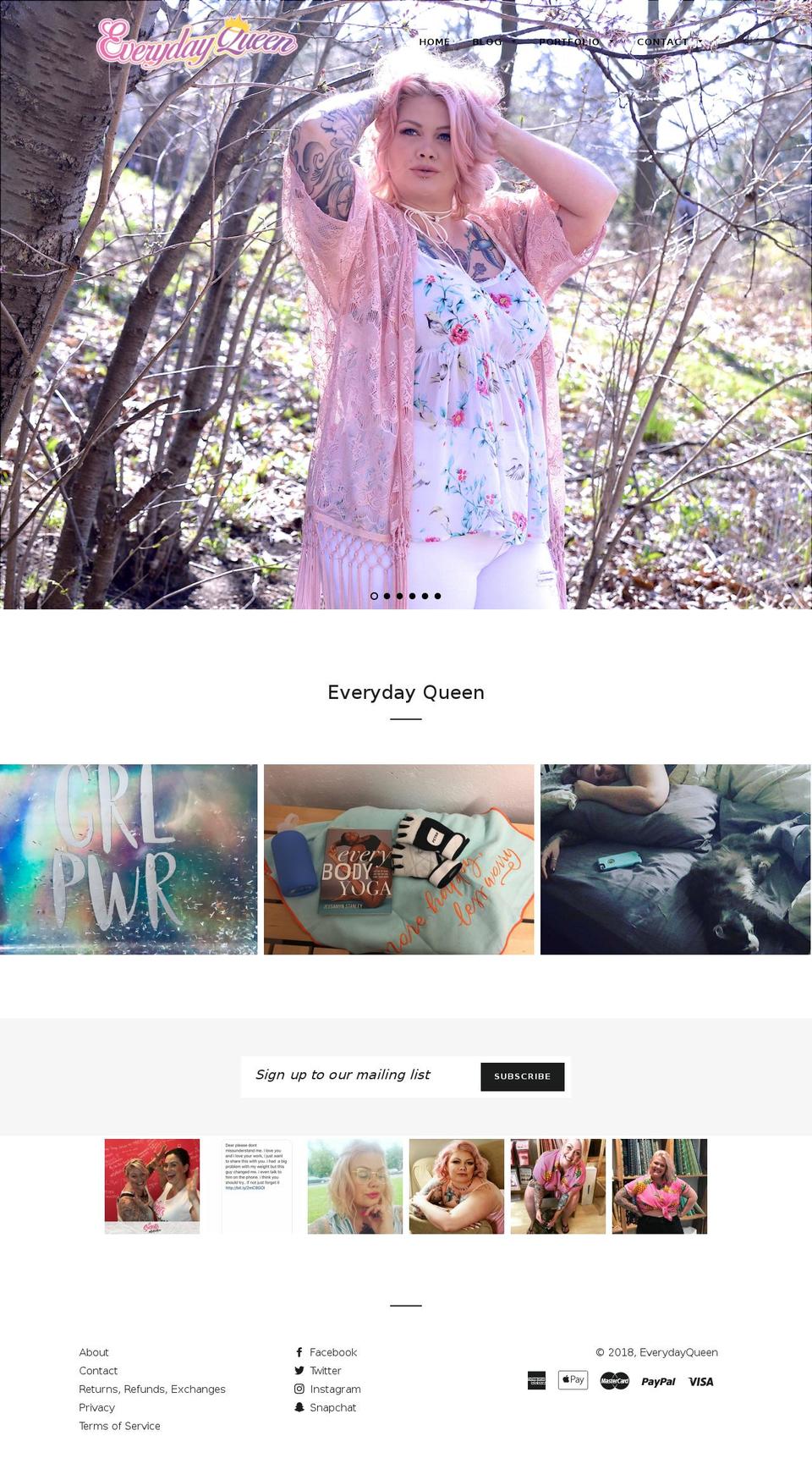 missfullerwoman.com — Shopify storefront screenshot
