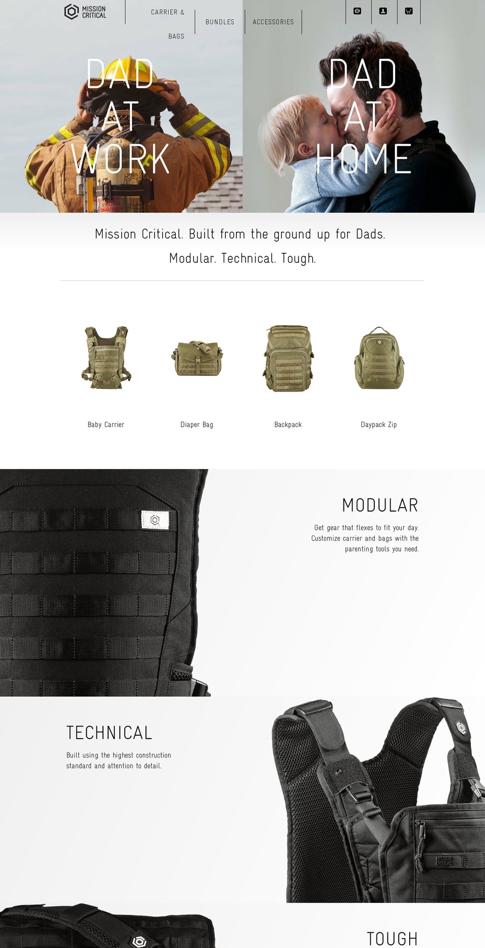missioncritical.technology shopify website screenshot