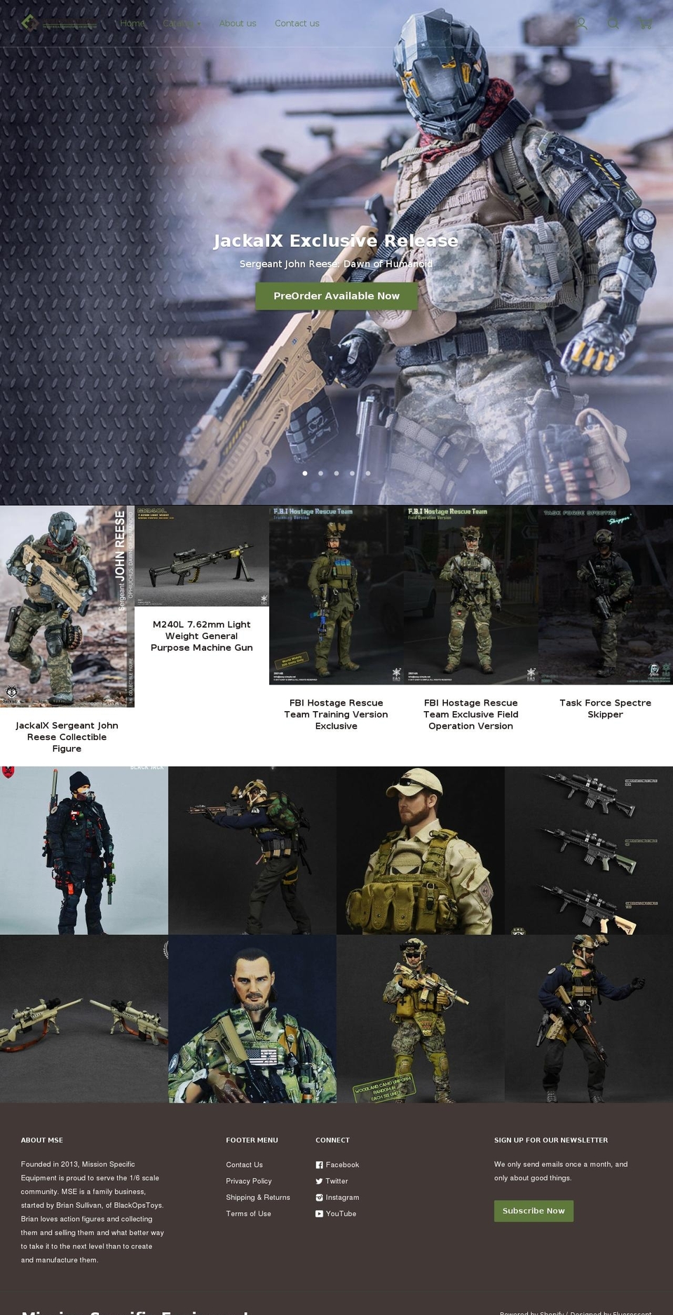 missionspecificequipment.com shopify website screenshot
