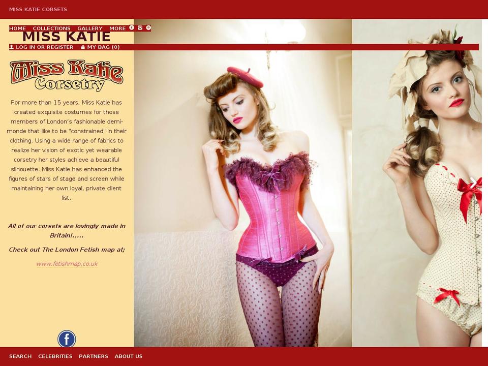 misskatie.com shopify website screenshot