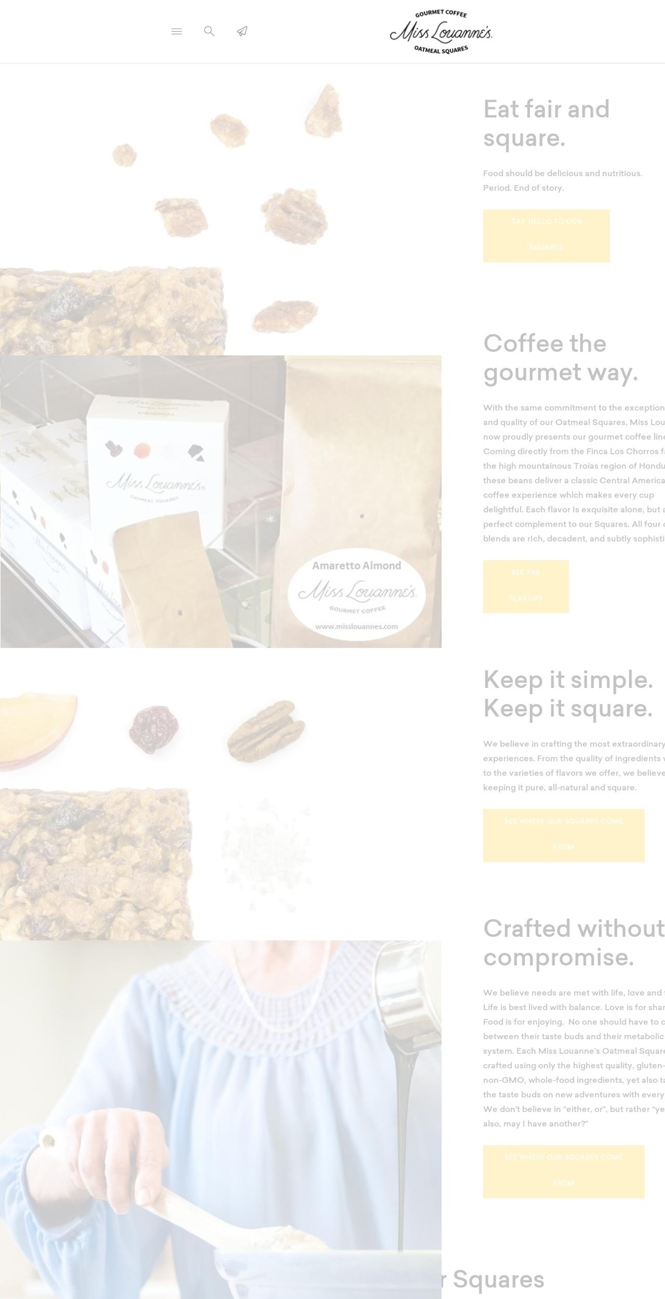 misslouannes.com — Shopify storefront screenshot
