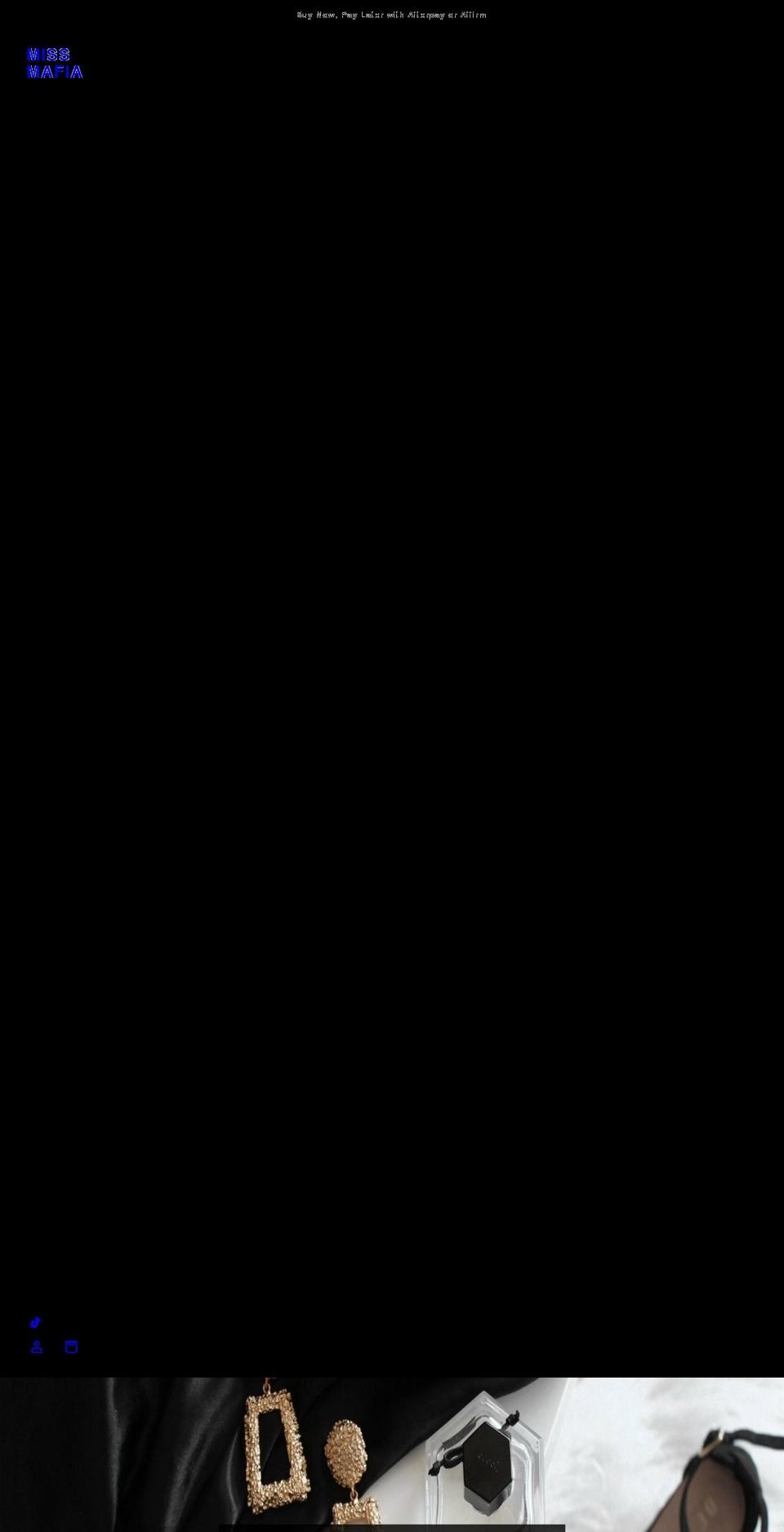 missmafia.com shopify website screenshot