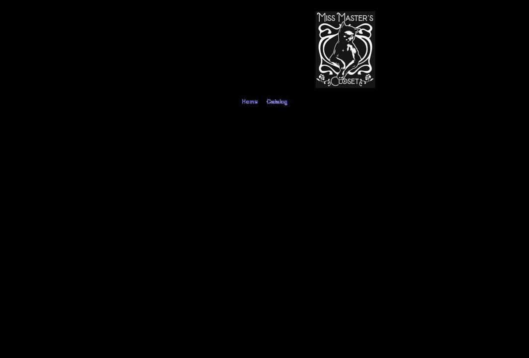 missmasterscloset.com shopify website screenshot