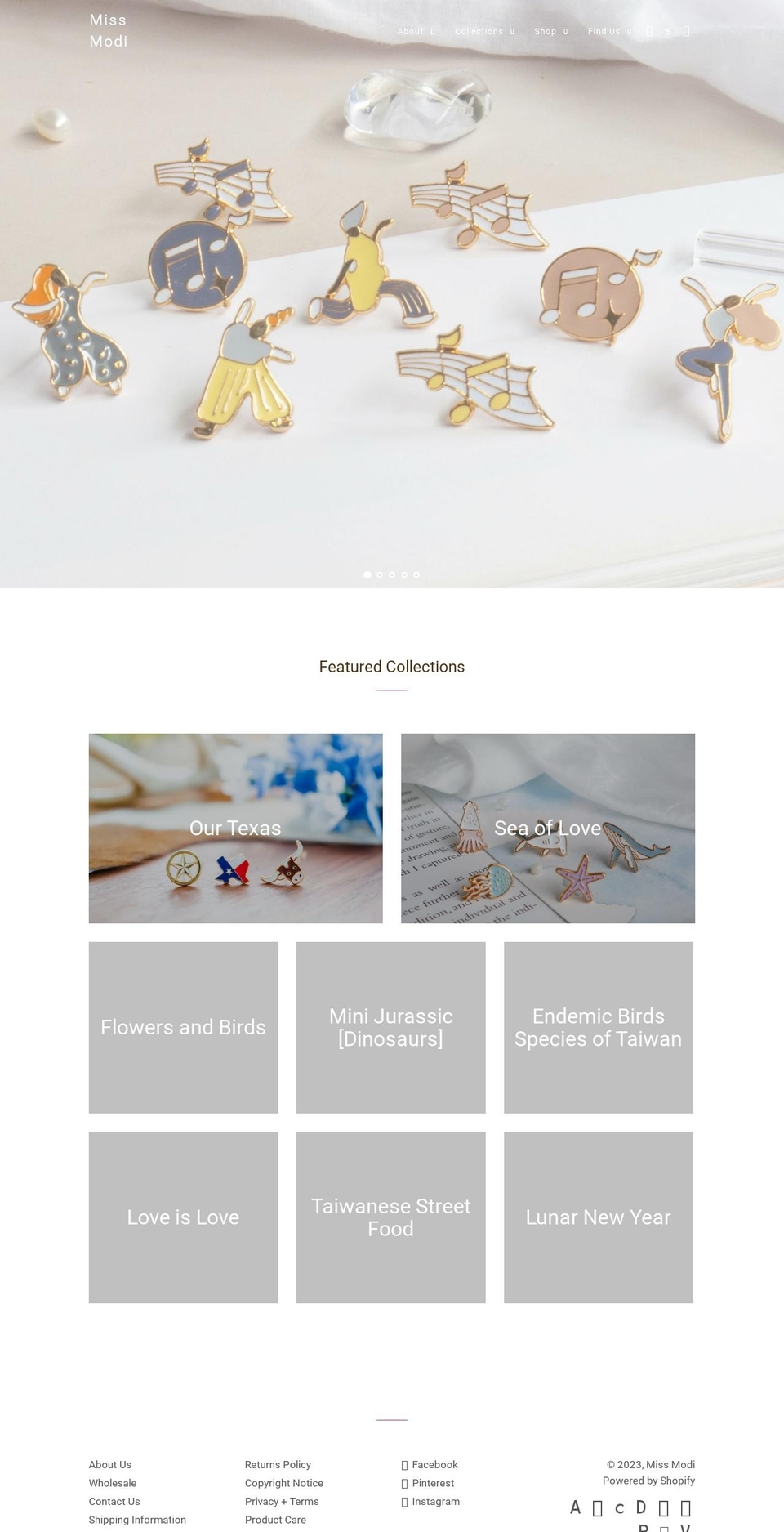 missmodi.com — Shopify storefront screenshot