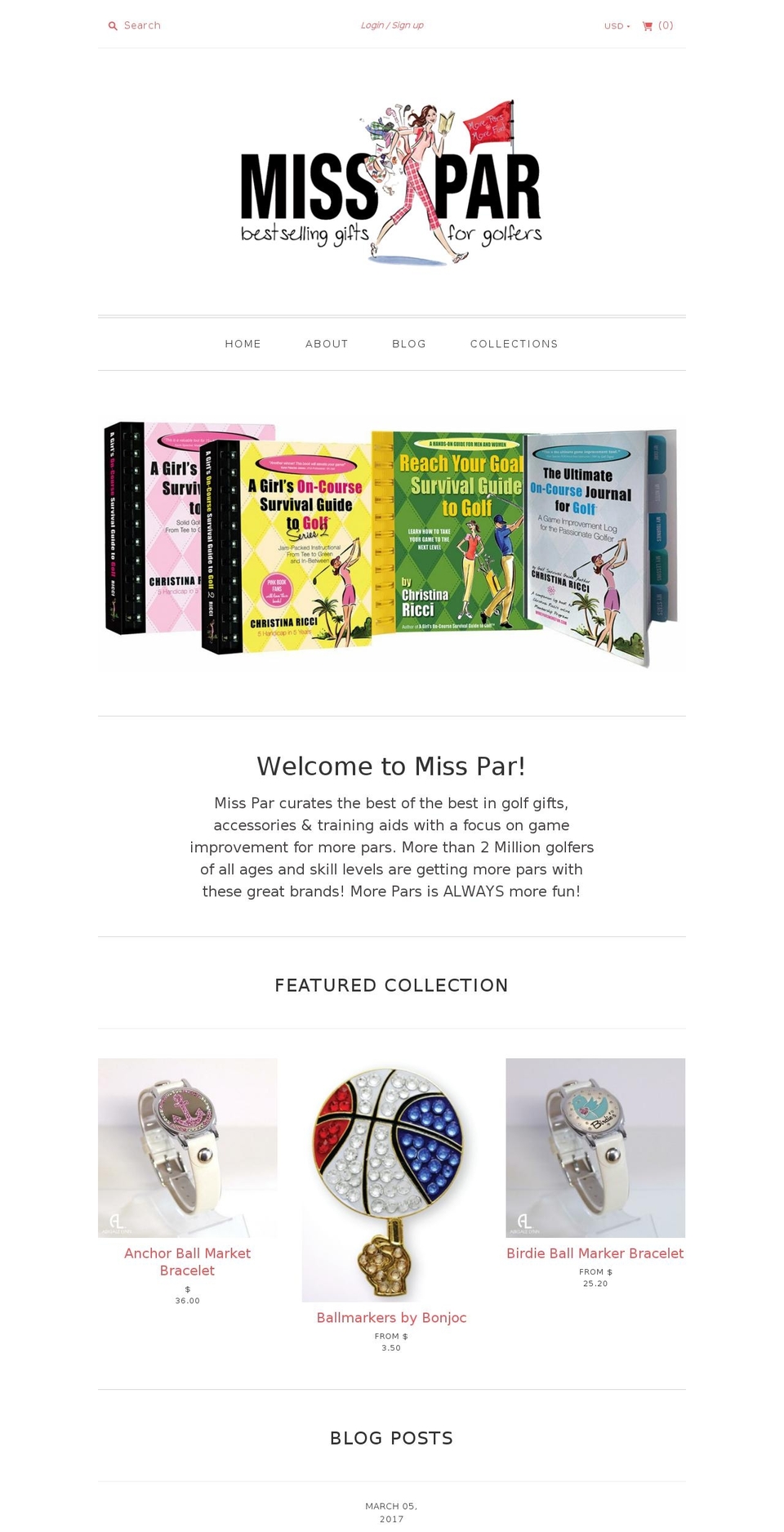 misspar.com shopify website screenshot