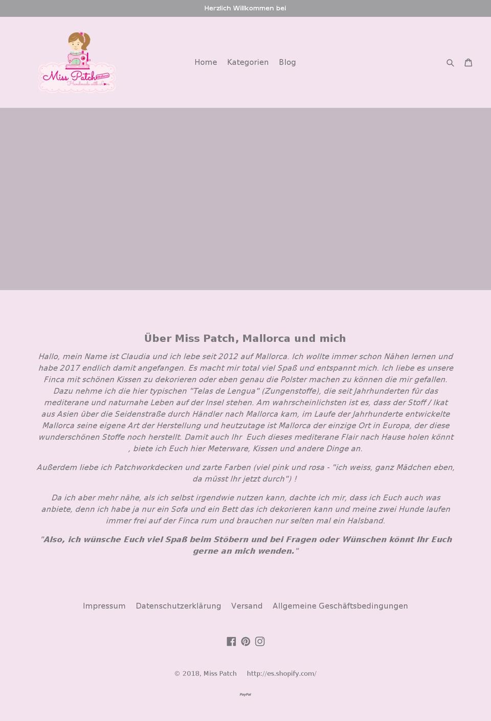 misspatchmallorca.com — Shopify storefront screenshot