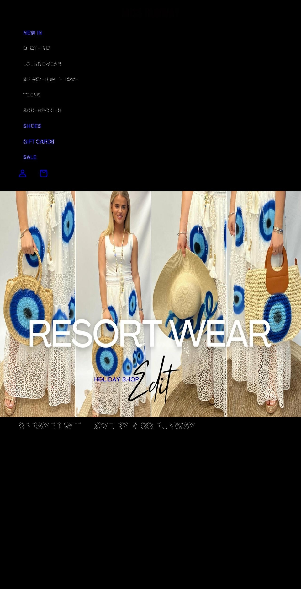 missrunway.co.uk shopify website screenshot