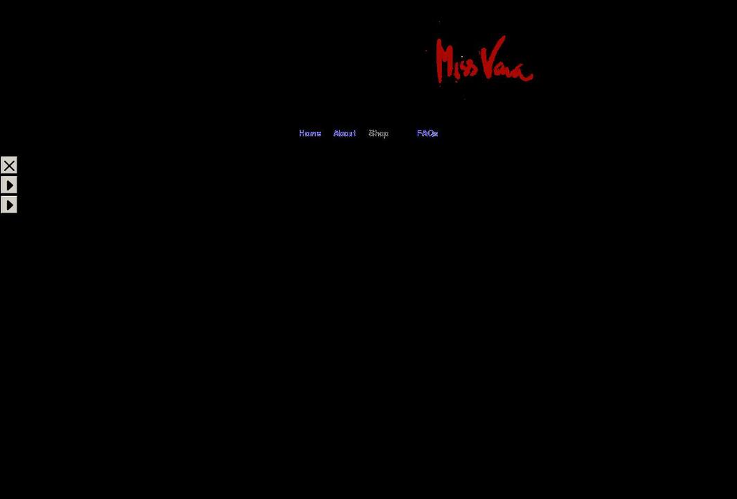 missvavaart.com shopify website screenshot