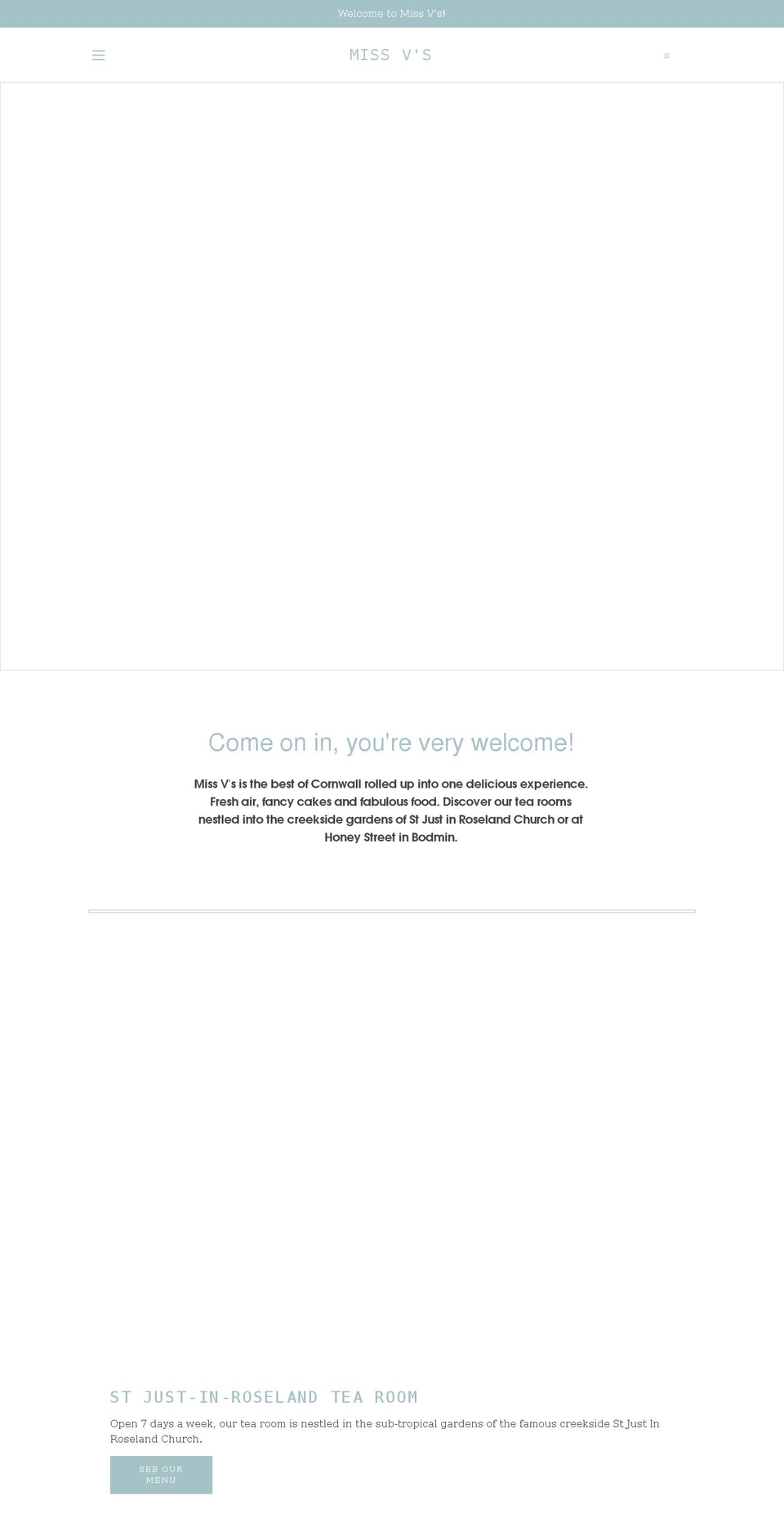 missvs.co.uk shopify website screenshot