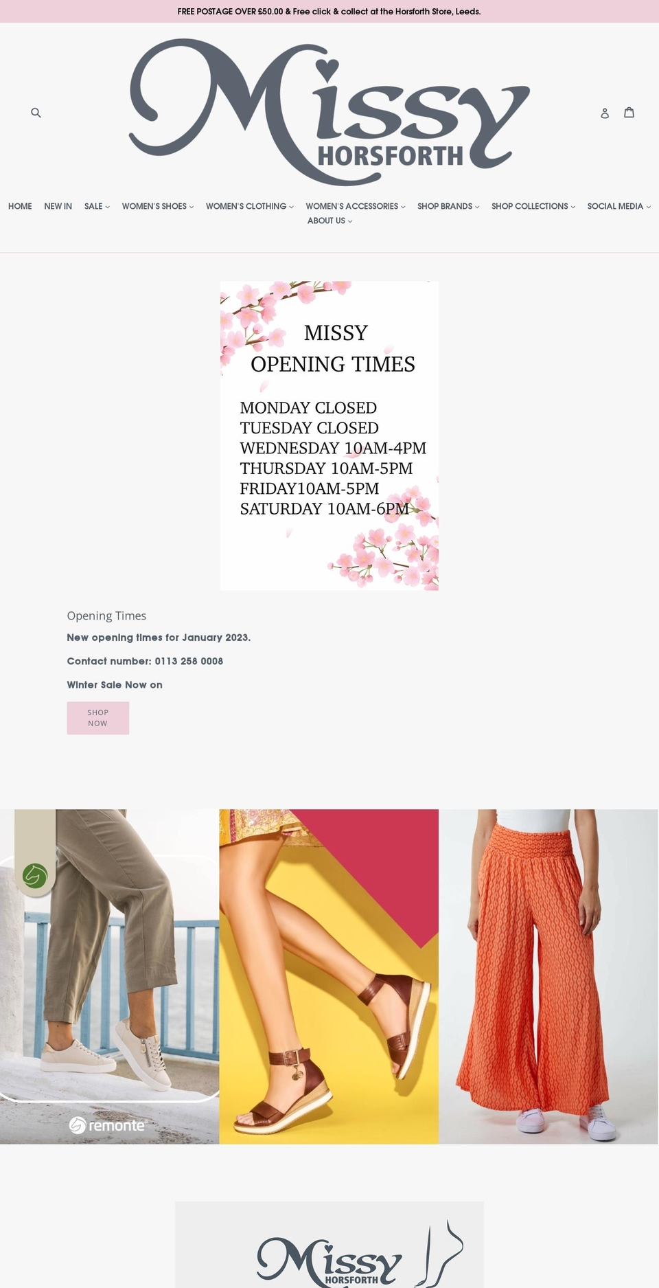 missyuk.co.uk shopify website screenshot