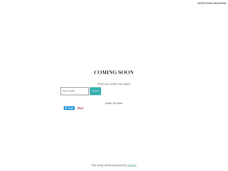 misterdraper.com — Shopify storefront screenshot