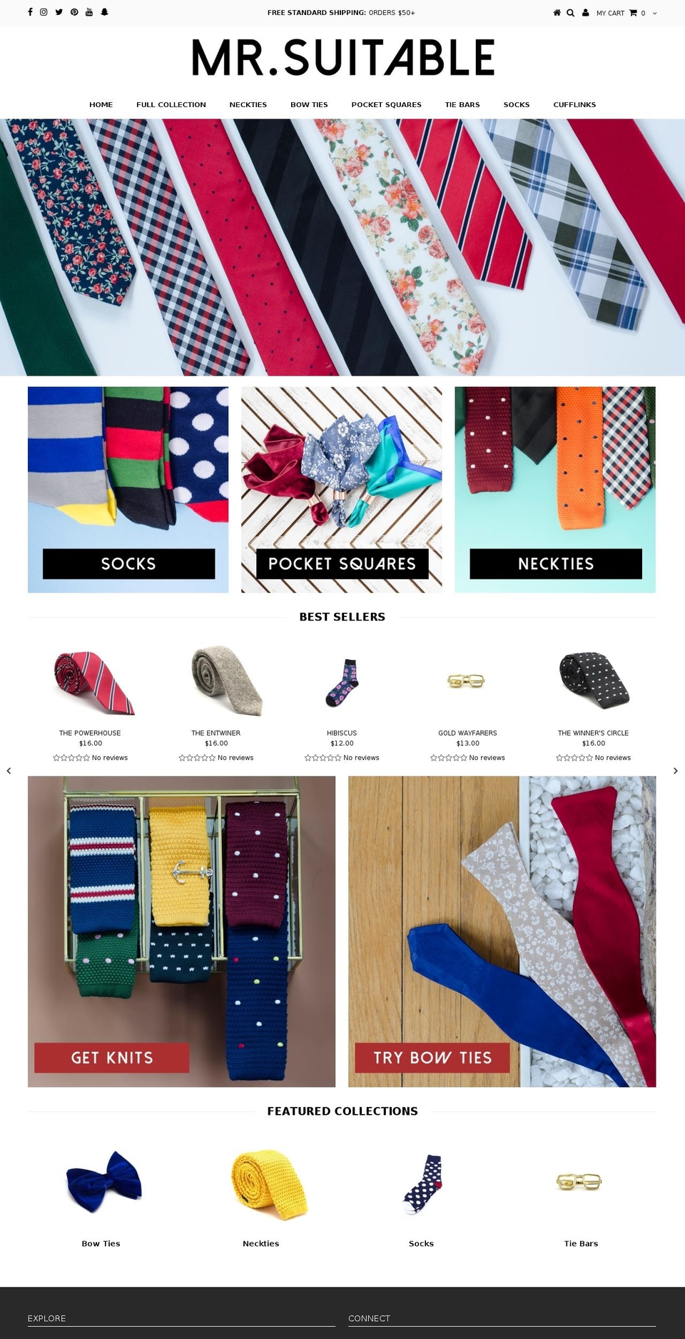 mistersuitable.com shopify website screenshot