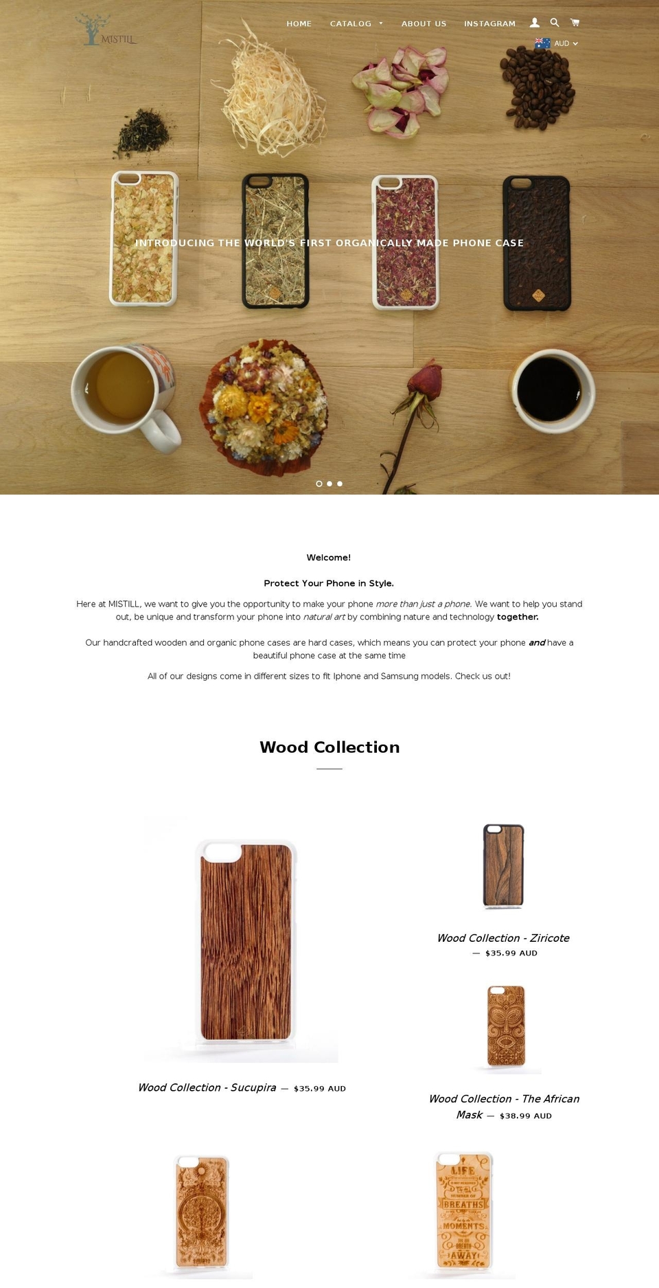 mistill.com shopify website screenshot