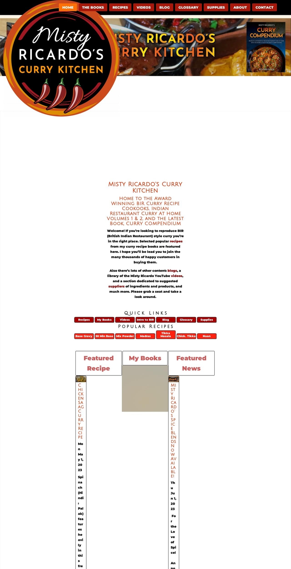 mistyricardo.com — Shopify storefront screenshot