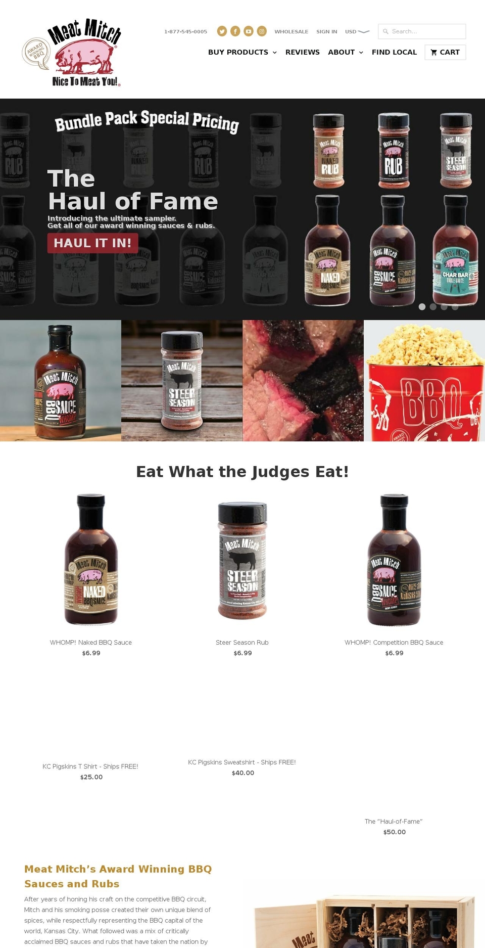 Meat-Mitch-March-28-2017 A Shopify theme site example mitchbenjamin.com