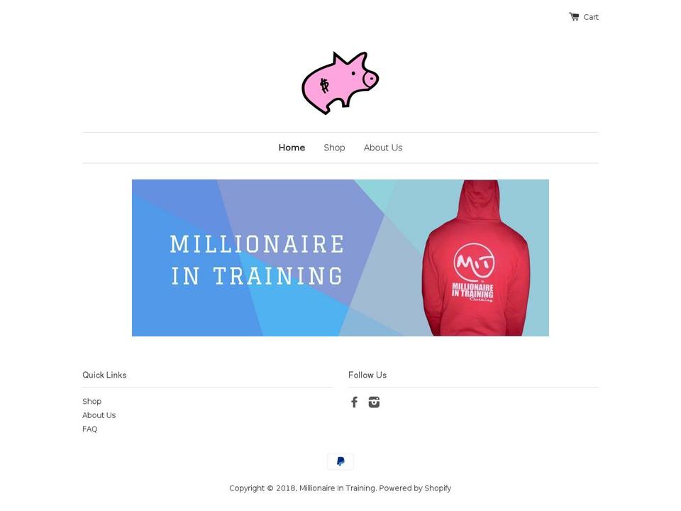 mitclothing.com — Shopify storefront screenshot