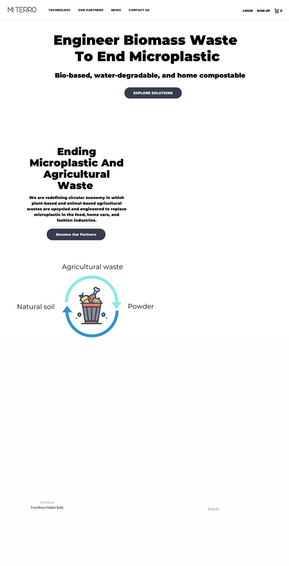 miterro.com shopify website screenshot