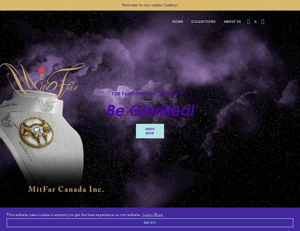 mitfar.ca shopify website screenshot