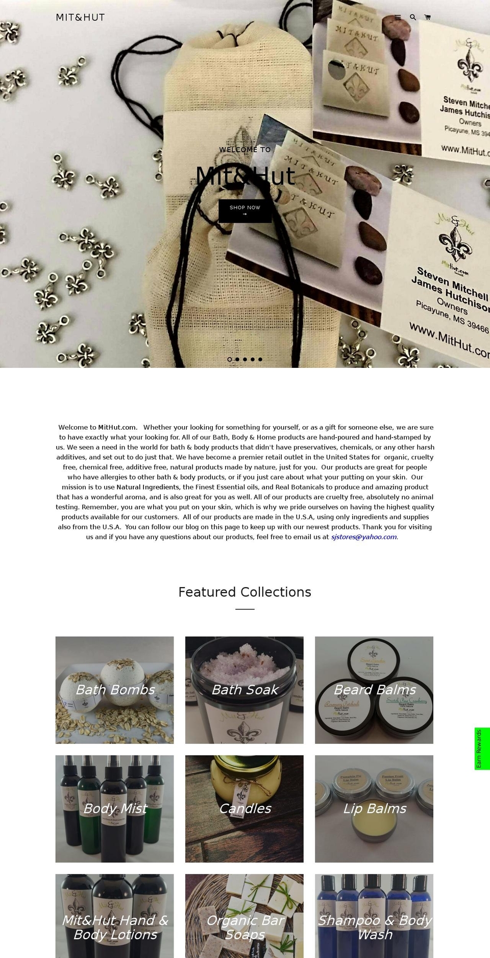 mithut.com shopify website screenshot