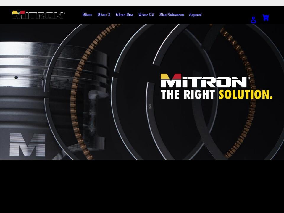 mitronparts.com shopify website screenshot