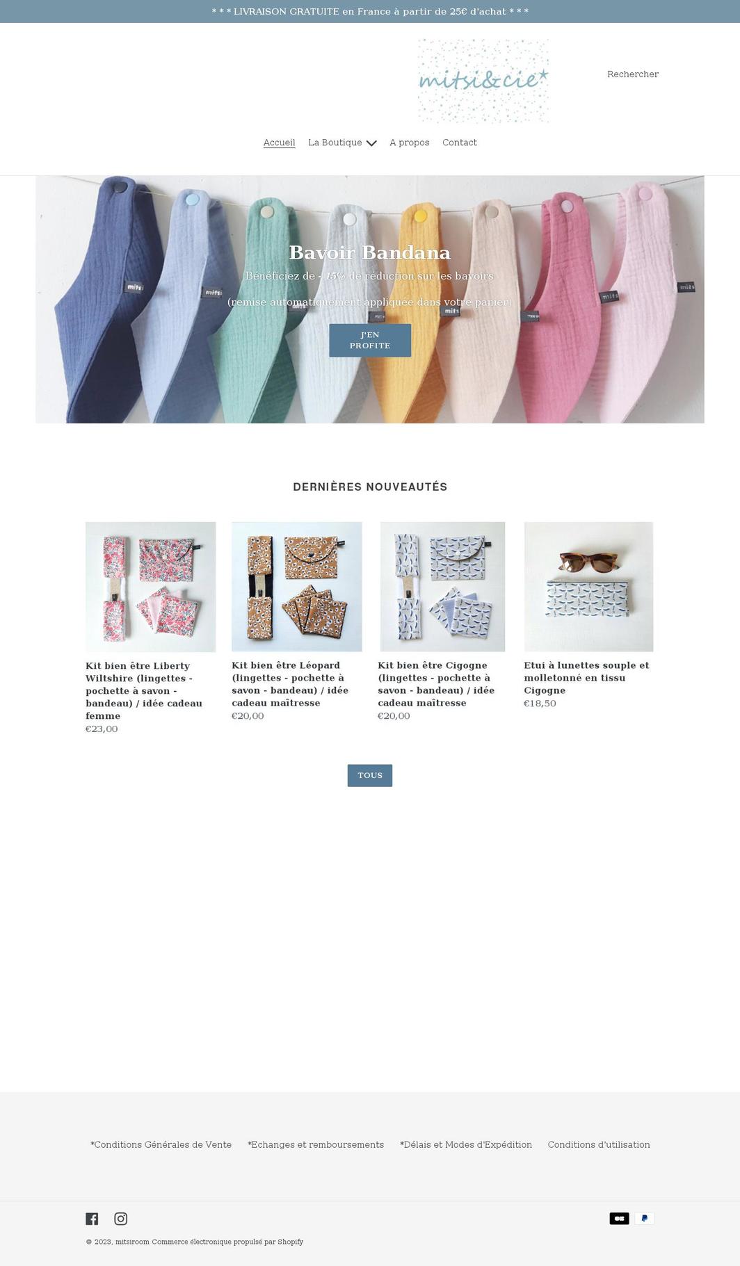 mitsiroom.com shopify website screenshot