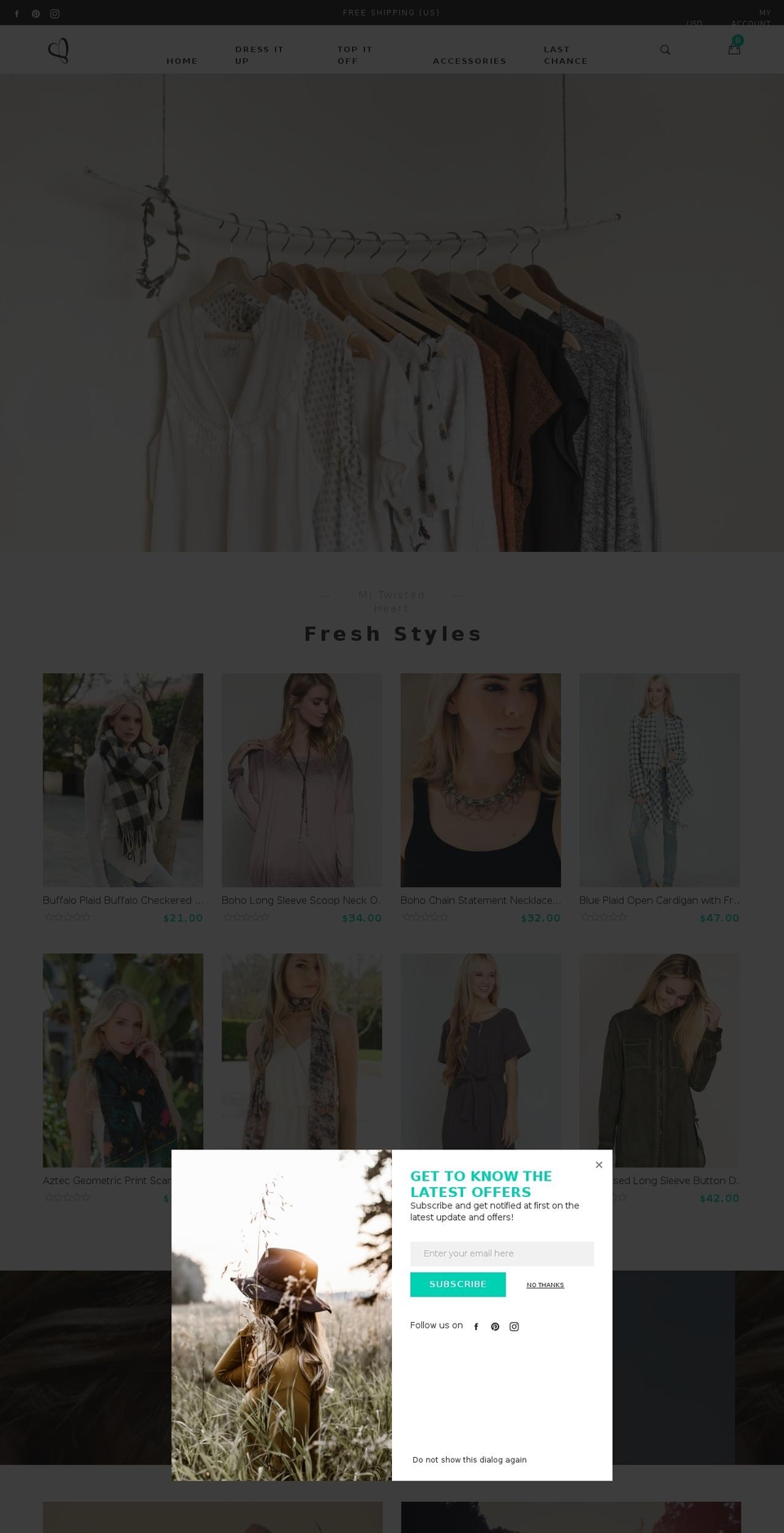 gemini-fashion01-v1-2-2 Shopify theme site example mitwistedheart.com