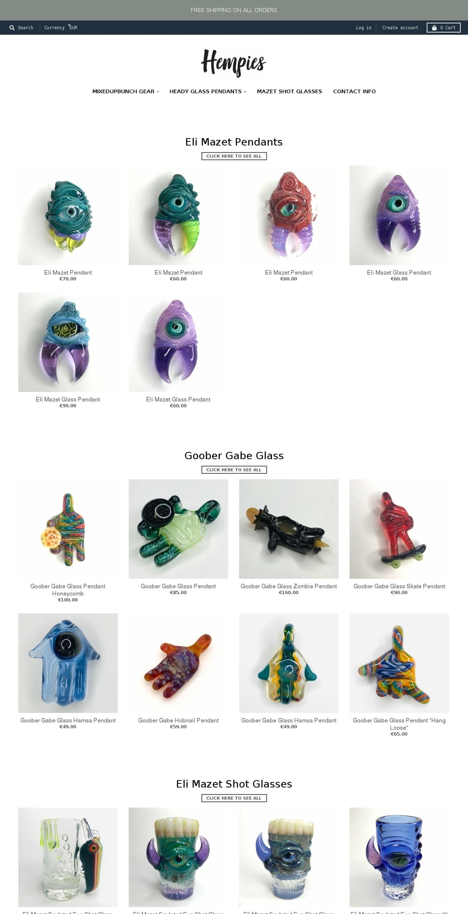 mixedupbunch.com shopify website screenshot